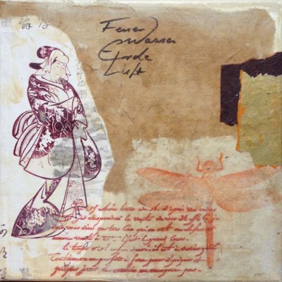 35-Samurei mit Libelle